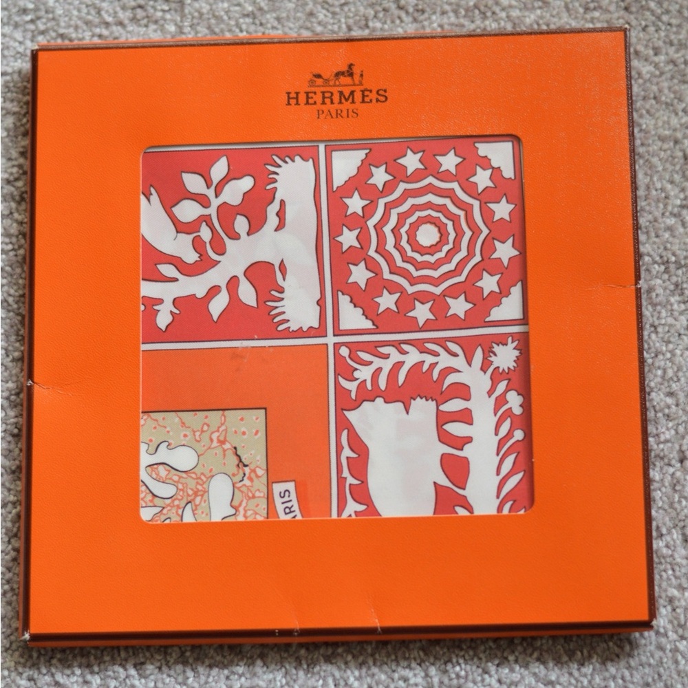 Hermes Early America silk 90cm scarf - Picture 14 of 16